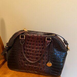Vintage leather Brahmin bag